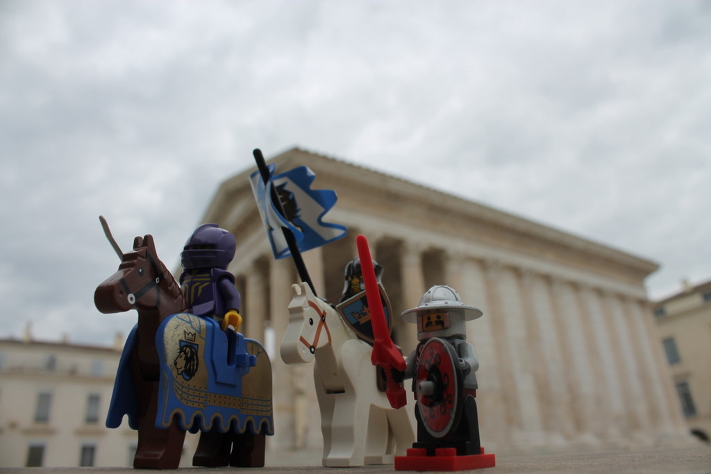 Op naar Nîmes met in het centrum dit Maison Quarrée